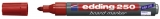 Whiteboardmarker 250 Rundspitze 1,5-3mm, rot nachfüllbar