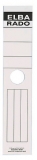 Selbstklebendes Ordner-Rückenschild f. Hängeordner Rado, breit,lang,weiß