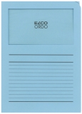 Organisationsmappe Ordo classico, blau, m. Sichtfenster 180 x 100 mm