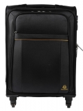 Handgepäck Koffer schwarz Mit ausziehbarem Teleskopgriff
