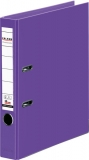 Ordner PP A4 50mm violett Chromocolor mit Einsteckschild