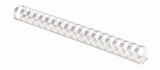 Plastikbinderücken 14 mm weiss für 81-100 Blatt