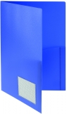 Broschüren-Mappe blau 305 x 225 x 0 mm (HxBxT)