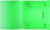PP-Eckspanner-Sammelbox grün 320 x 230 x 16 mm (HxBxT)