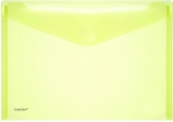 PP-Umschlag A4quer gelb transparent