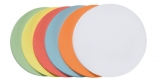 Mod.Karten Kreise 19,5cm sort. farblich sortiert VE: 250 Stück
