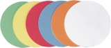 Moderationskreise 9,5cm 300 Stück in 6 Farben sortiert
