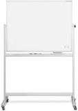 Mobiles Whiteboard CC, emalliert 1200 x 900mm, Alurahmen
