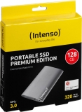 Externe SSD Festplatte 1,8 USB 3.0, 128 GB, anthrazit, 90 x 54 x 9 mm