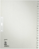 Register A-Z Papier A4 30cm 20Bl gr 100g/qm Tauenpapier RC