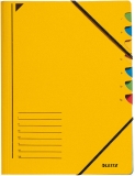 Ordnungsmappe 7-Fächer gelb