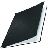 Buchbindemappe Hardcover A4 10,5mm Leinenüberzug matt schwarz
