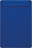 Schreibplatte Go A4, blau uni Kunststoff, Papieranschlag links