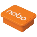 Nobo Whiteboard Magnete, orange, 4er Pack