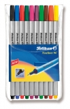 Finliner 96 fine 0,4mm Etui mit 10 Farben sortiert