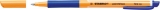 Feinschreiber pointVisco mit weicher Griffzone, Clip, blau