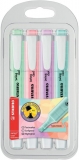 Textmarker STABILO swing cool 1-4mm, mit Clip, Pastell-Farben