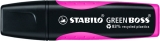 Textmarker Stabilo Green Boss 2-5mm pink