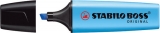 Textmarker Stabilo Boss Original 2-5mm blau nachfüllbar