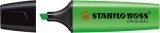 Textmarker Stabilo Boss Original 2-5mm grün nachfüllbar