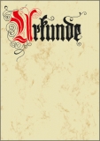 Motiv-Papier Urkunde Calligraphie A4 185g Edelkarton (Ink/Laser/Copy)
