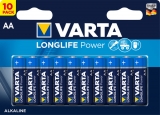 Batterie Mignon Longlife Power AA, 10er Pack, LR06, 1,5V